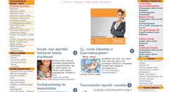 Desktop Screenshot of gyermeksziget.hu